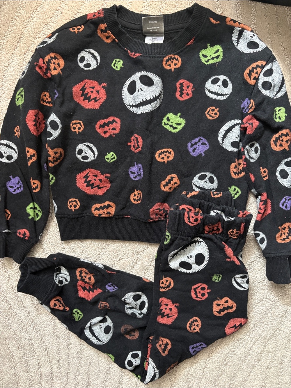Nightmare Before Christmas Sweat Set 3T
